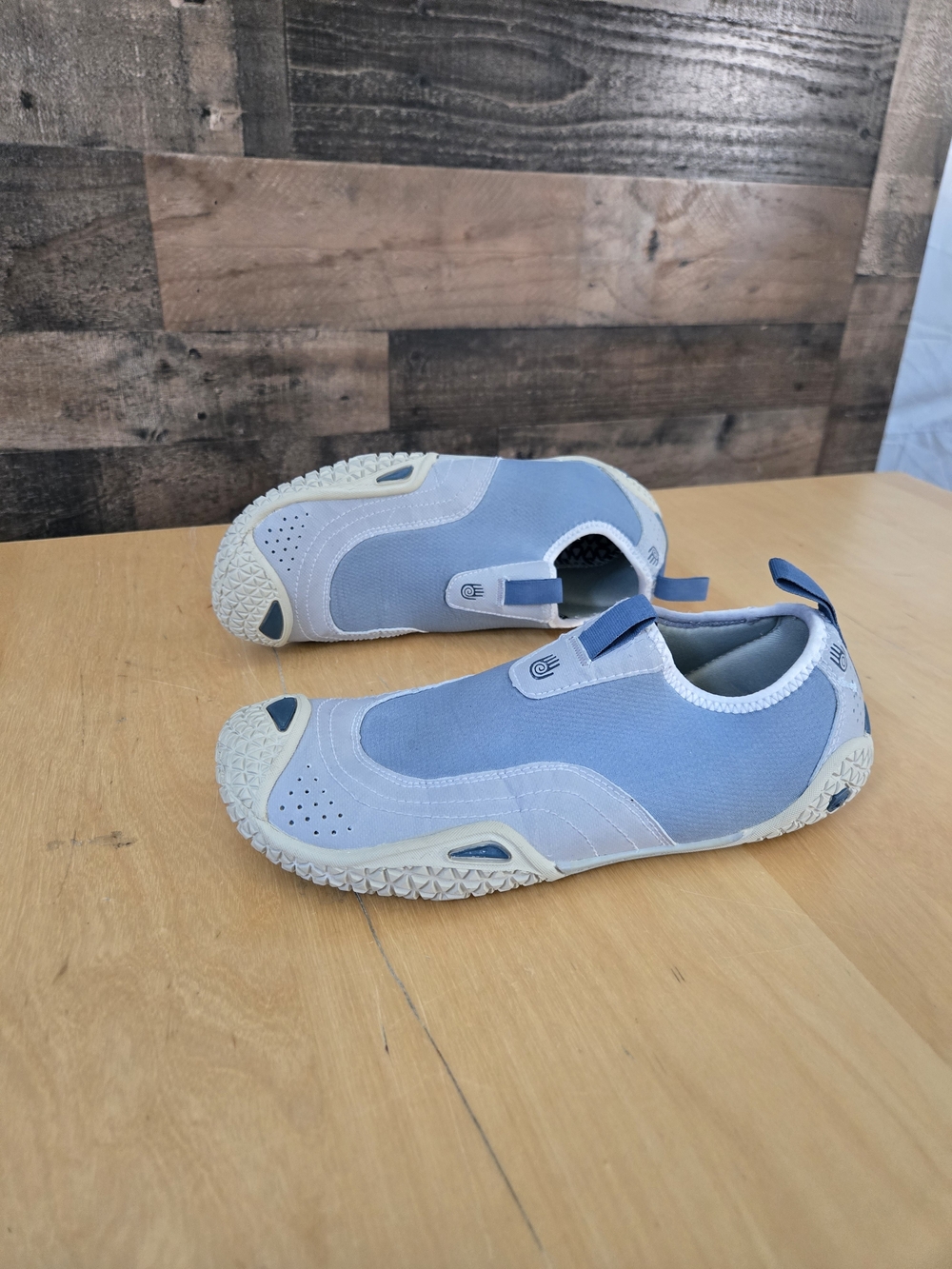 Teva Proton 4 Women’s Spider Rubber Water Shoes Size 8 Light Blue 6973